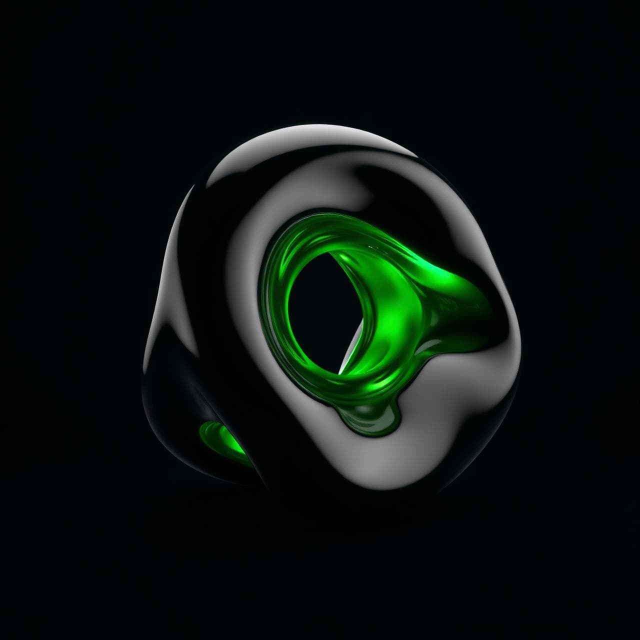 Abstract sculptural form